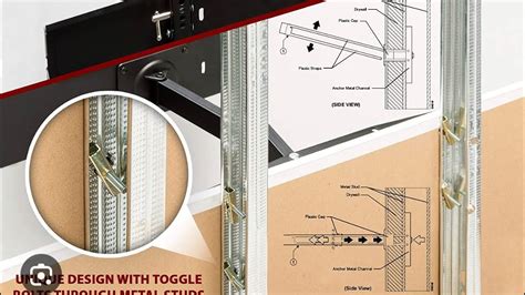 steel anchors for box frame|anchors for metal stud walls.